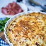 Quiche Lorraine mit Salami