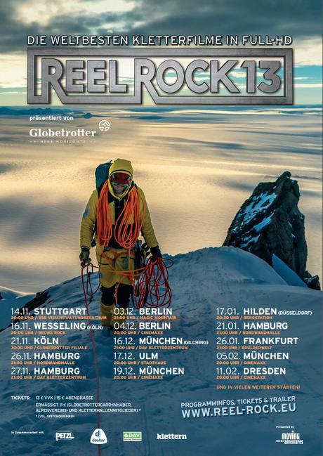 Die Reel Rock 13 Kletterfilm-Tour ist da und ihr könnt dabei sein!