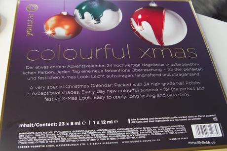 youstar Nagellack Adventskalender Colourful X-MAS - unboxing