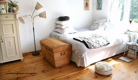 Fabelhaft orientalisches Schlafzimmer
 Design