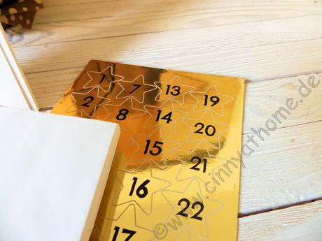 Mit Einhörnern habe ich meinen ersten Adventskalender #Papierdrachen #DIY #Basteln