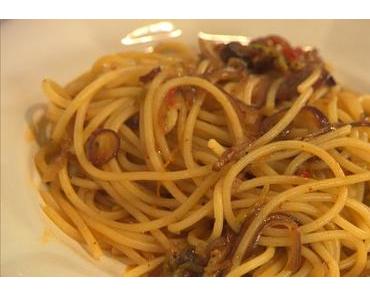 Scharfe Spaghetti