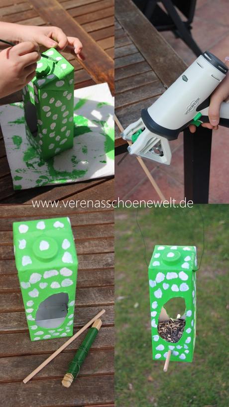 Easy DIY Vogelhäuschen #bastelnmitkindern