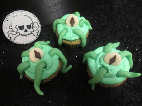 Tentakel Monster Cupcakes