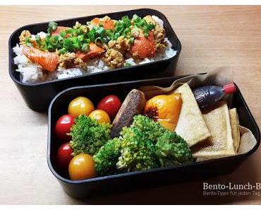 Bento #181: Miso-Hack-Kürbis mit Brokkoli und Tofu