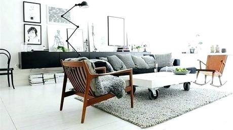 Spannend Skandinavisches Wohnzimmer
 Design