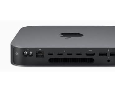 Apple präsentiert Mac mini mit 6-Kern Prozessor, bis zu 64GB RAM