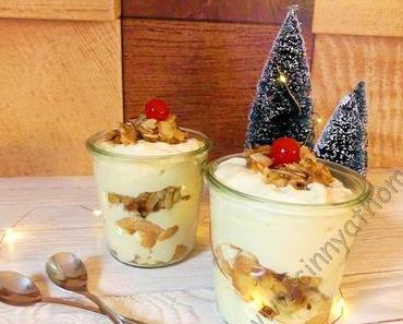 Bienenstich gibt es auch aus dem Glas #Rezept #Dessert #Schnellundeinfach