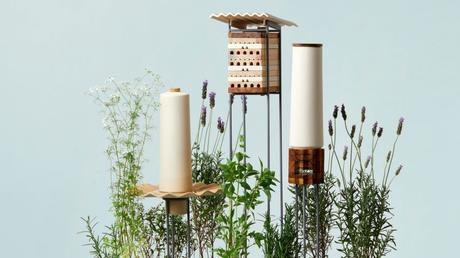 Bienenhotel für Stadtbienen