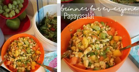 Brinner for everyone: Rezept für absolut buffettauglichen Papaya-Salat