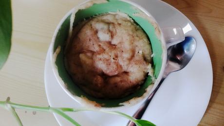 Tassenkuchen Apfel-Feige [vegan]