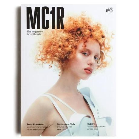   MCR1 das erste Magazin für Rothaarige: Auf dem Cover Boris Becker Tochter Anna Emerkova. Sie steht für den neuen Redheat Hype.  
