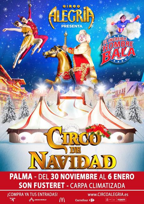 Circo Alegría 2018 erneut mit Weihnachstvorstellung