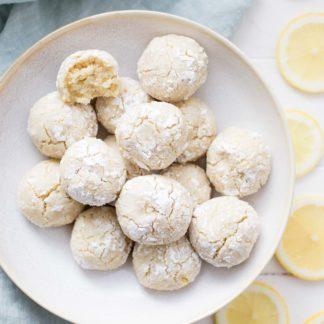 Zitronen-Mandel-Kekse (glutenfrei)