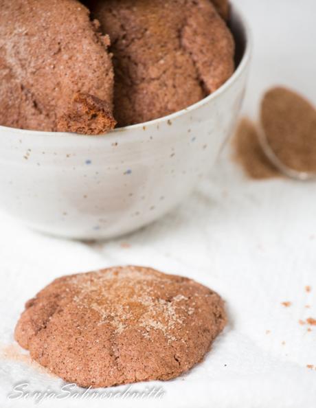 schokoladen Zucker-Zimt-Kekse einfache Plätzchen - chocol...