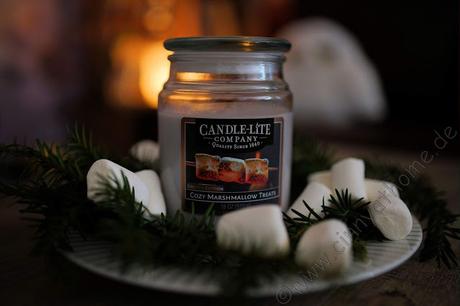 Wenn in der kalten Zeit das Haus nach Marshmallows über dem Feuer riecht #CandleLiteCompany #Duftkerze #FrBT18