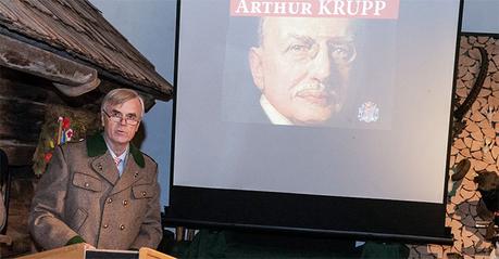 Buchpräsentation Arthur Krupp von Dietmar Lautscham