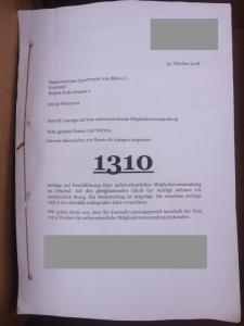 Hannover 96: Die Verweigerung der Durchführung einer ausserordentlichen Mitgliederversammlung oder Vereinsdemokratie ist woanders…