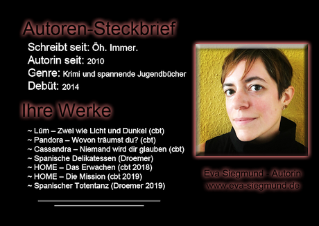 .: Blogtour ~ H.O.M.E. - Das Erwachen + Interview mit Eva Siegmund