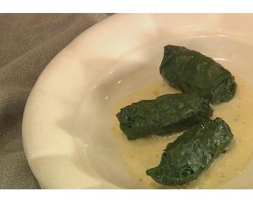 Würzige Spinatröllchen