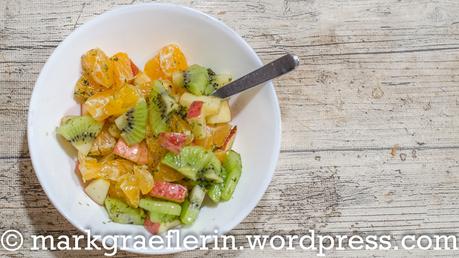 Vitamine! – Fruchtsalat mit Minzzucker