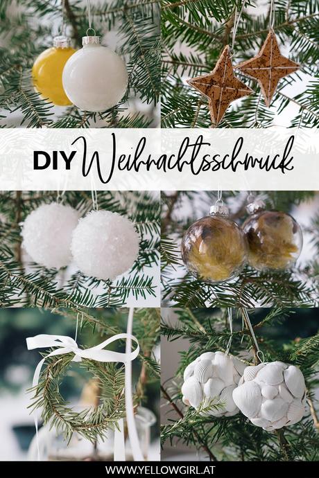 yellowgirls DIY Adventskalender – DIY Weihnachtsbaumschmuck Teil 1*