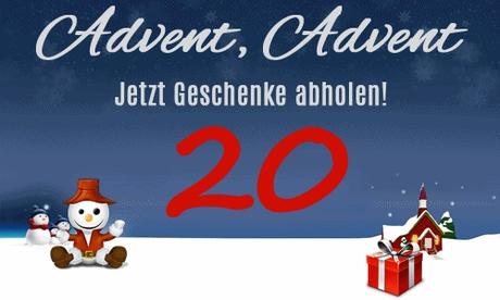 Weihnachtsgiveaway.de mit 20. Tag beim Adventskalender