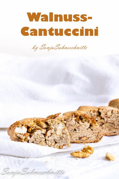 Rezept für Weihnachts-Walnuss-Cantuccini – Recipe for Christmas walnut cantuccini