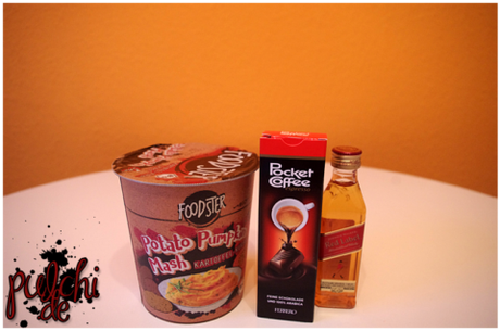 FOODSTER Potato Pumpkin Mash || Ferrero Pocket Coffee || Johnnie Walker Red Label