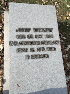 Josef Dietzgen in Chicago