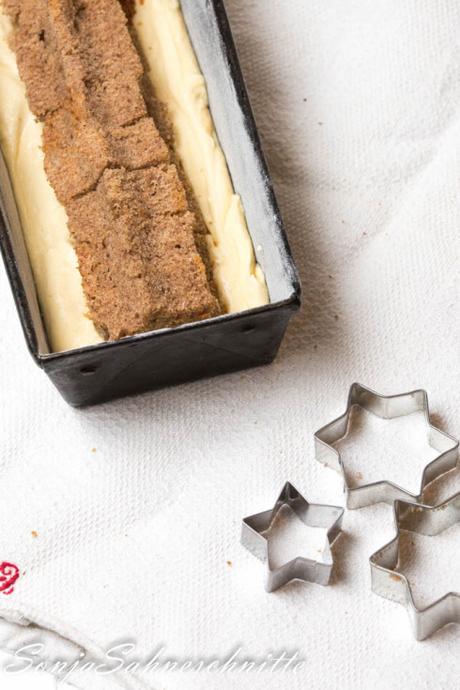 einfacher köstlicher Weihnachtskuchen: Zimtstern-Kuchen mit Streuseln – recipe for simple cinnamon christmas cake