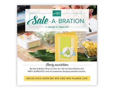 Auf zur 5. Jahreszeit!! Sale A Bration und Frühlingskatalog