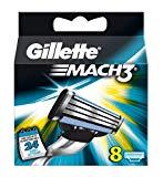 Gillette Mach 3 Klingen, 1er Pack (1 x 8 Stück)