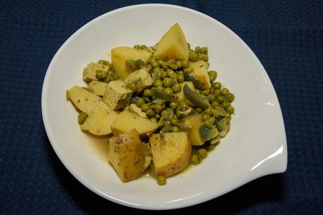 Kartoffel-Tofu-Topf oder Fränks Leibgericht (vegan)