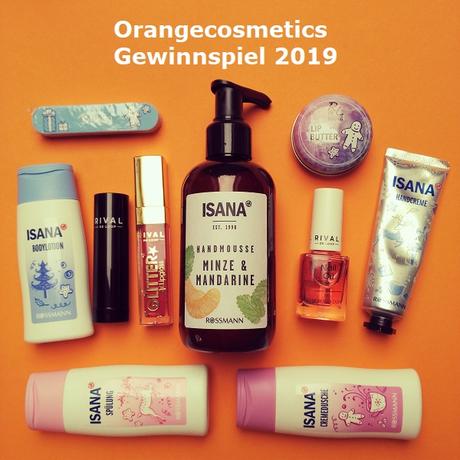 [Werbung] Orangecosmetics Gewinnspiel 2019
