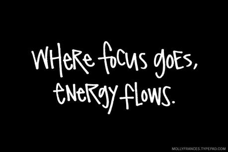 Mein Wort für 2019: Fokus. Where focus goes, energy flows.