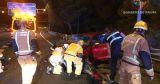 6 Verletzte bei einem Unfall auf der Autobahn Palma < alt=