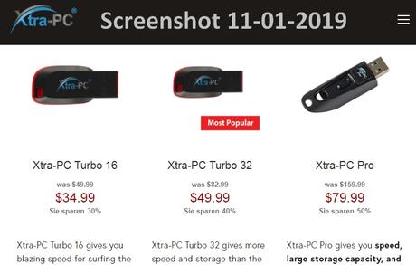 Kostenloser Xtra PC USB in 3 Schritten