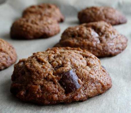 Erdnussbutter-Cookies mit Schokostückchen
