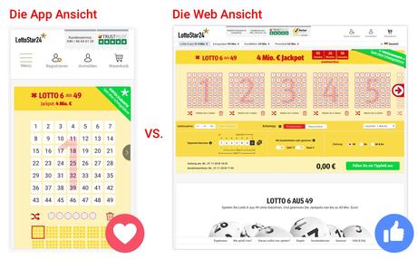 Die beste Lotto-App: LottoStar24, Lottoland & Lotto.de im Überblick
