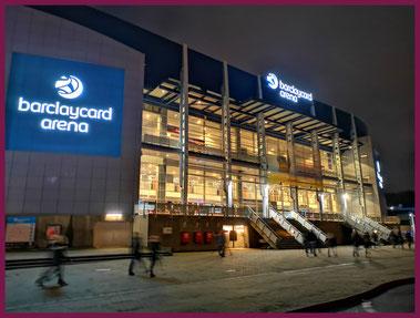Barclaycard Arena Hamburg. 