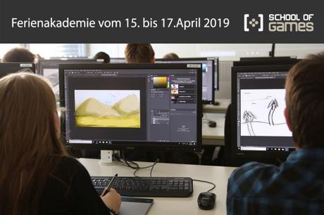 Ferien-Workshops für Jugendliche vom 15.-17.April 2019 an der School of Games in Köln