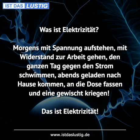 Was ist Elektrizität? mit Spannung...