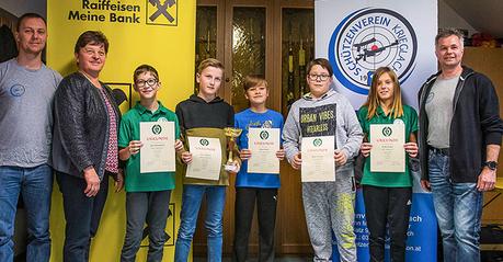 Schützenverein Mariazell sehr erfolgreich beim Jugendcup Mürztal 2019