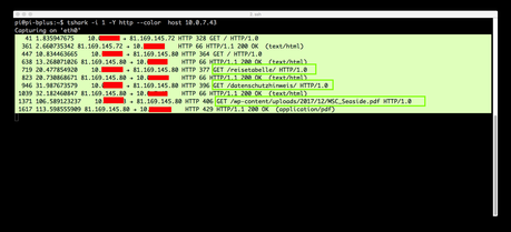 User Webseiten Sniffing mit tshark auf einem headless Raspberry Pi oder „Dump and analyze network traffic with tshark“