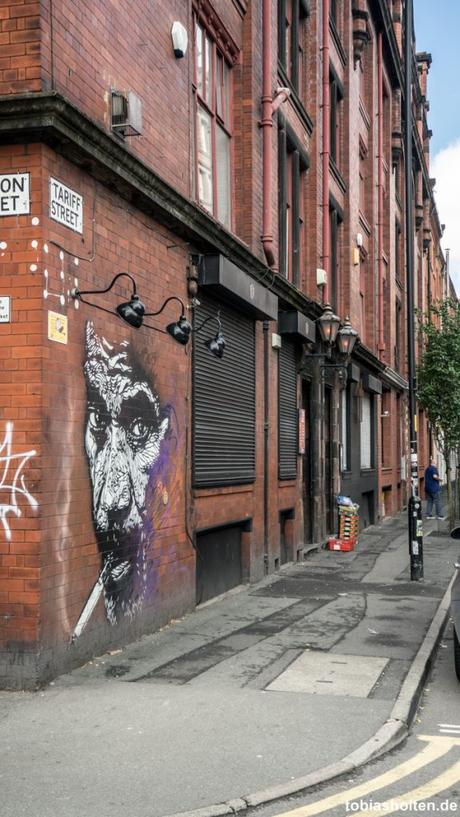 Street Art in Manchester: Ein Spaziergang durch das Northern Quarter