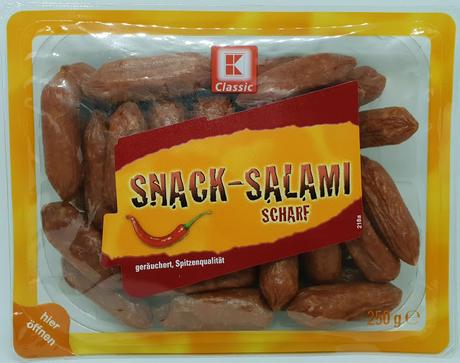 Kaufland - K-Classic Snack-Salami scharf