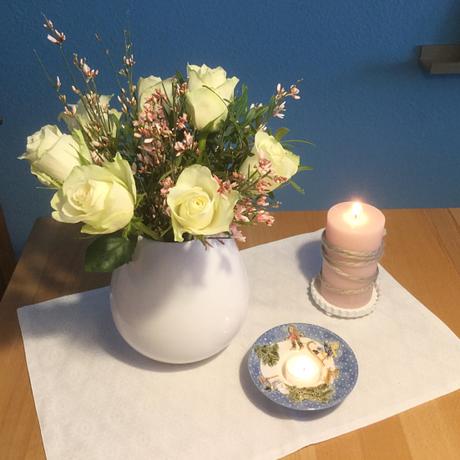 Friday-Flowerday – oder – Winterliches Weiß und Rosa