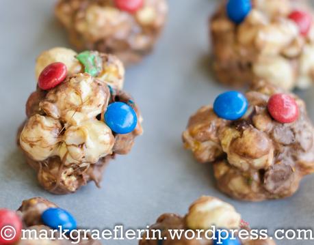 Süßes zum Superbowl: Marshmallow Popcorn Balls