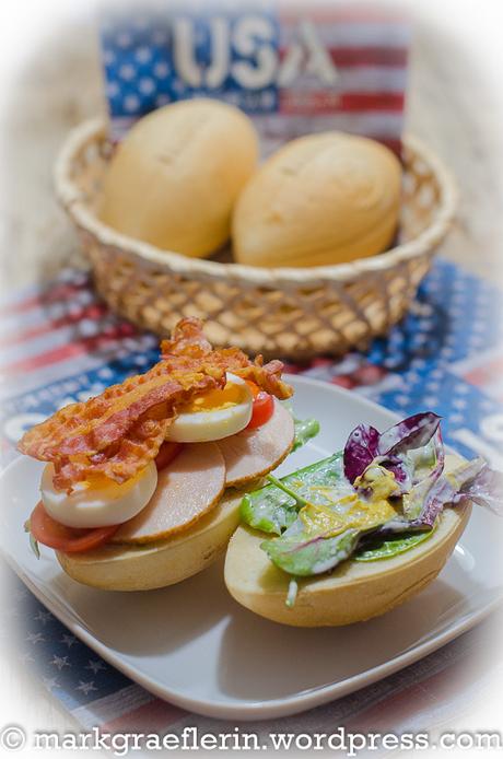 Superbowl Pausen-Snack: „Eat the Ball“ Club Sandwich